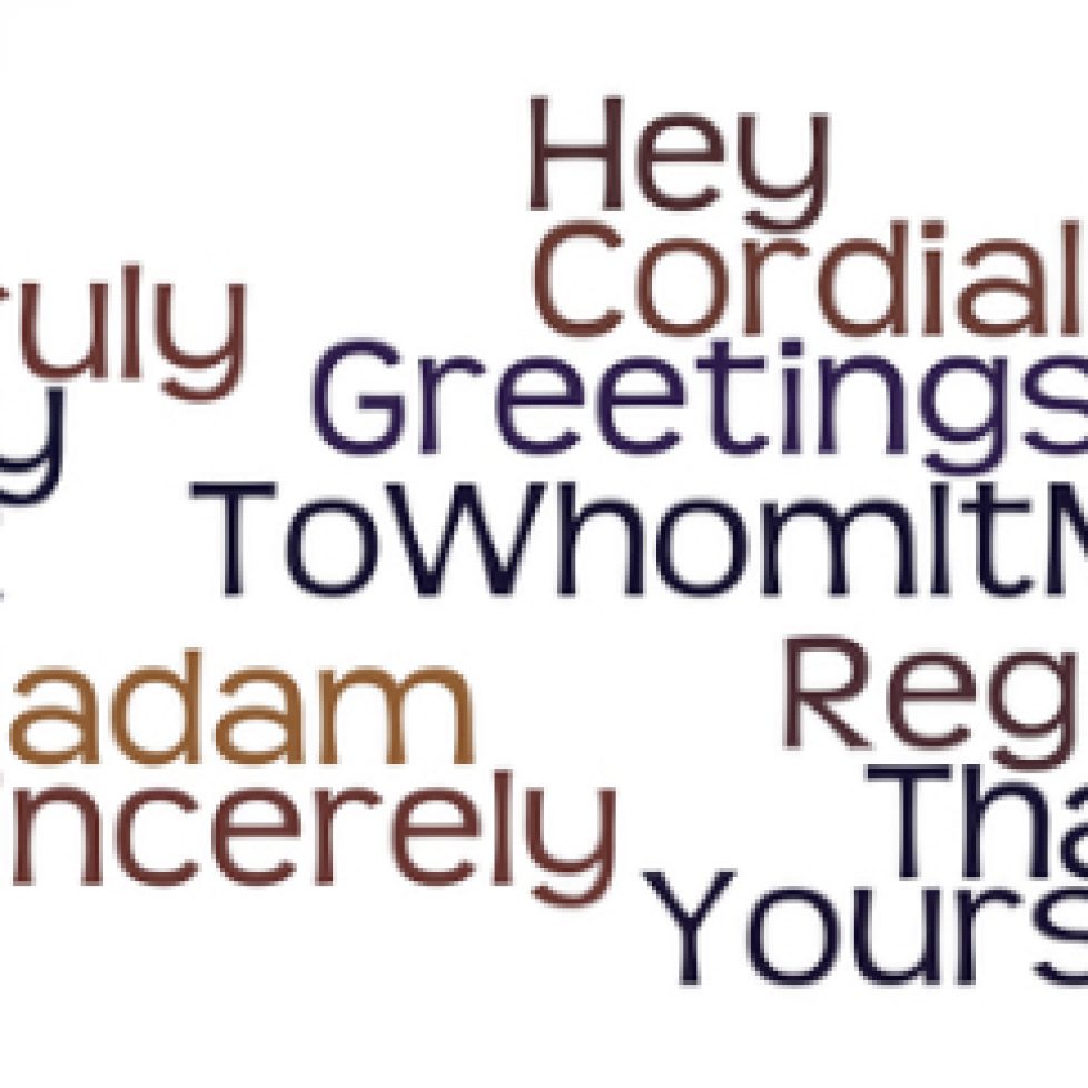 Salutation